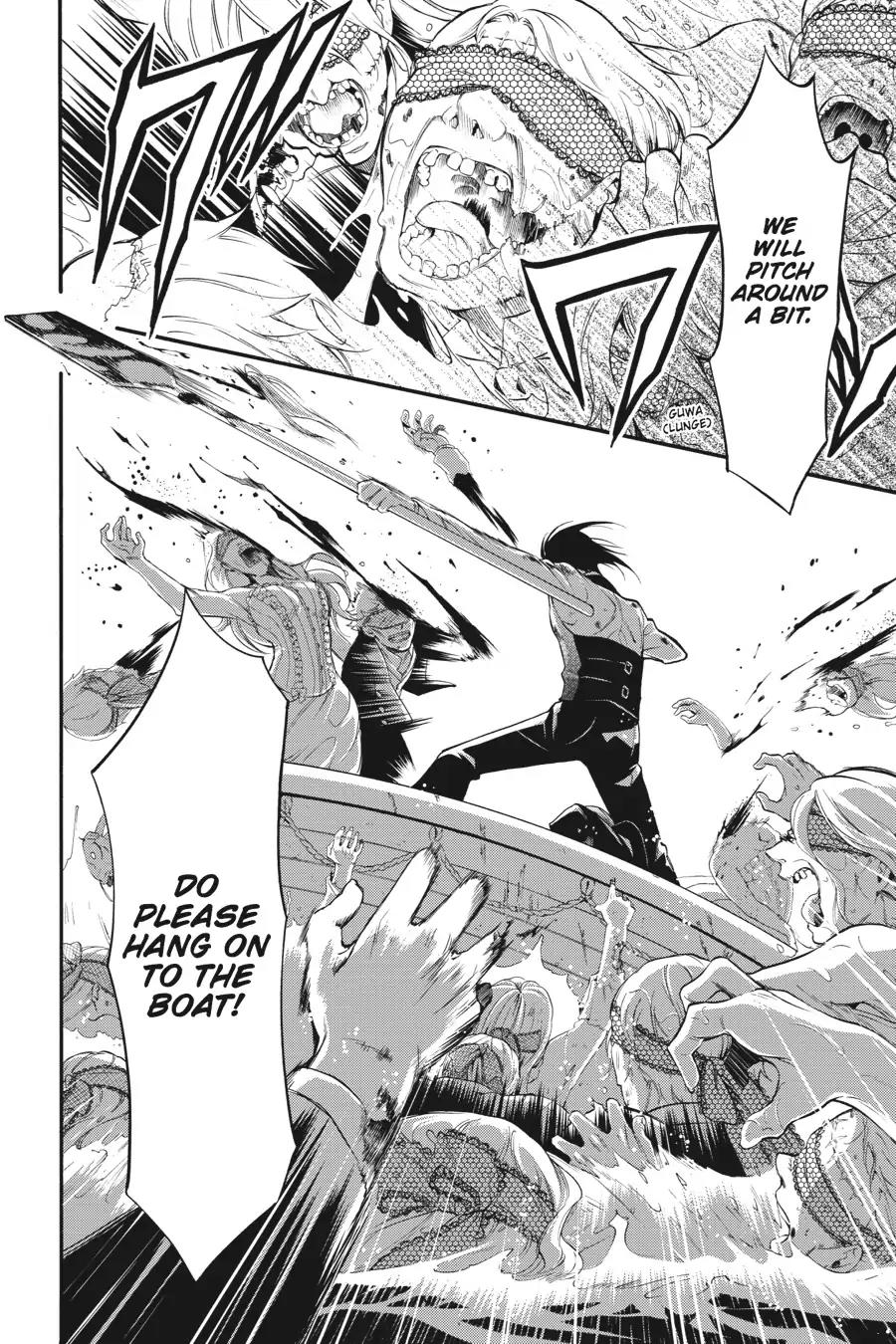 Kuroshitsuji Chapter 65 page 22 - Chapter 65: In the afternoon: The Butler, Fighting Valiantly