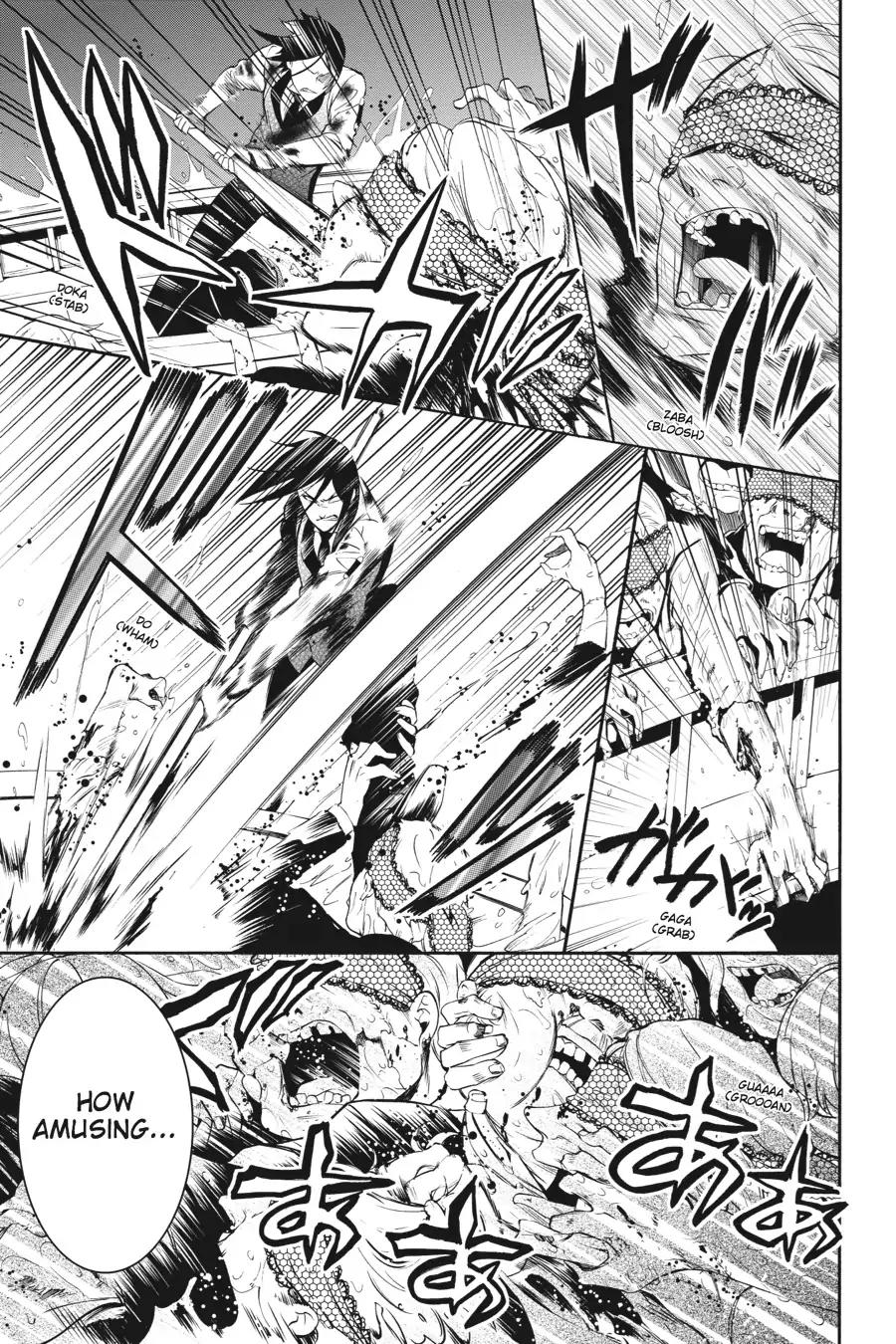 Kuroshitsuji Chapter 65 page 23 - Chapter 65: In the afternoon: The Butler, Fighting Valiantly