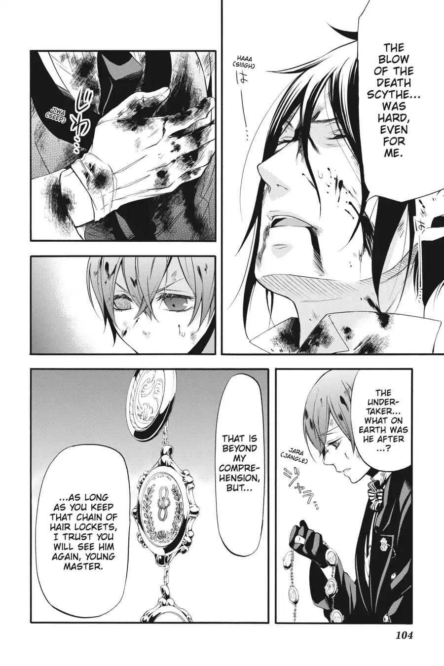 Kuroshitsuji Chapter 65 page 30 - Chapter 65: In the afternoon: The Butler, Fighting Valiantly