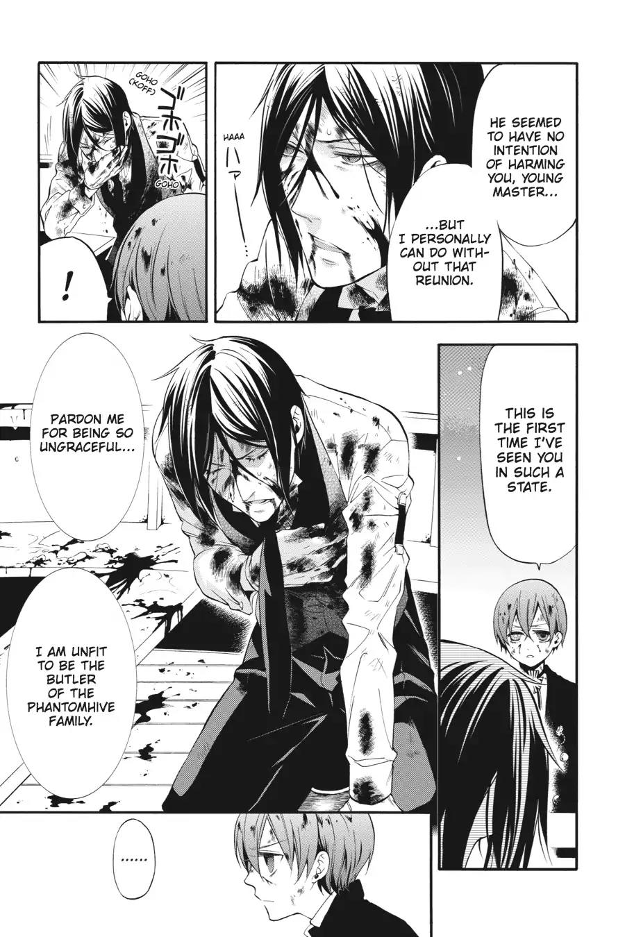 Kuroshitsuji Chapter 65 page 31 - Chapter 65: In the afternoon: The Butler, Fighting Valiantly
