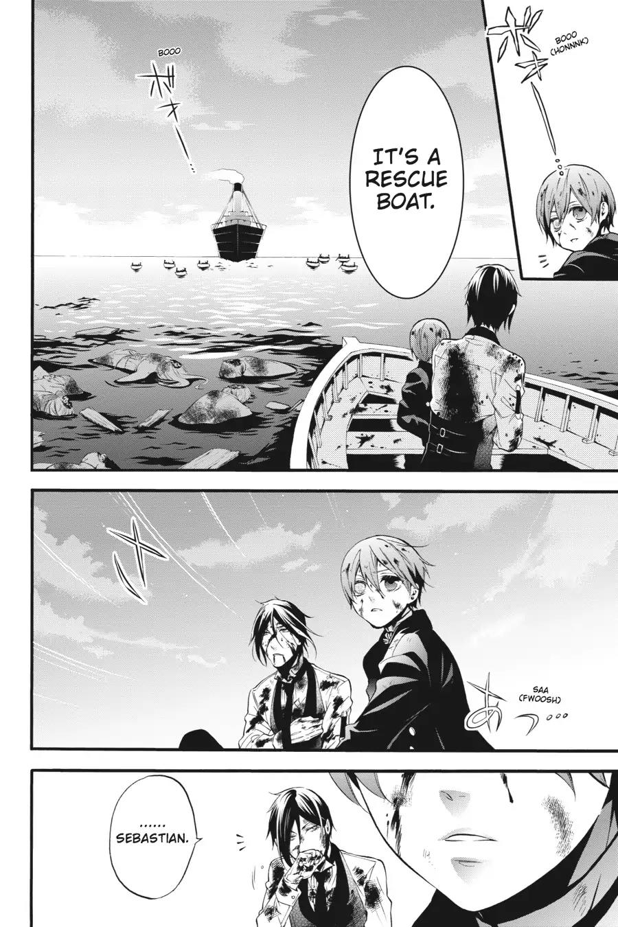 Kuroshitsuji Chapter 65 page 32 - Chapter 65: In the afternoon: The Butler, Fighting Valiantly