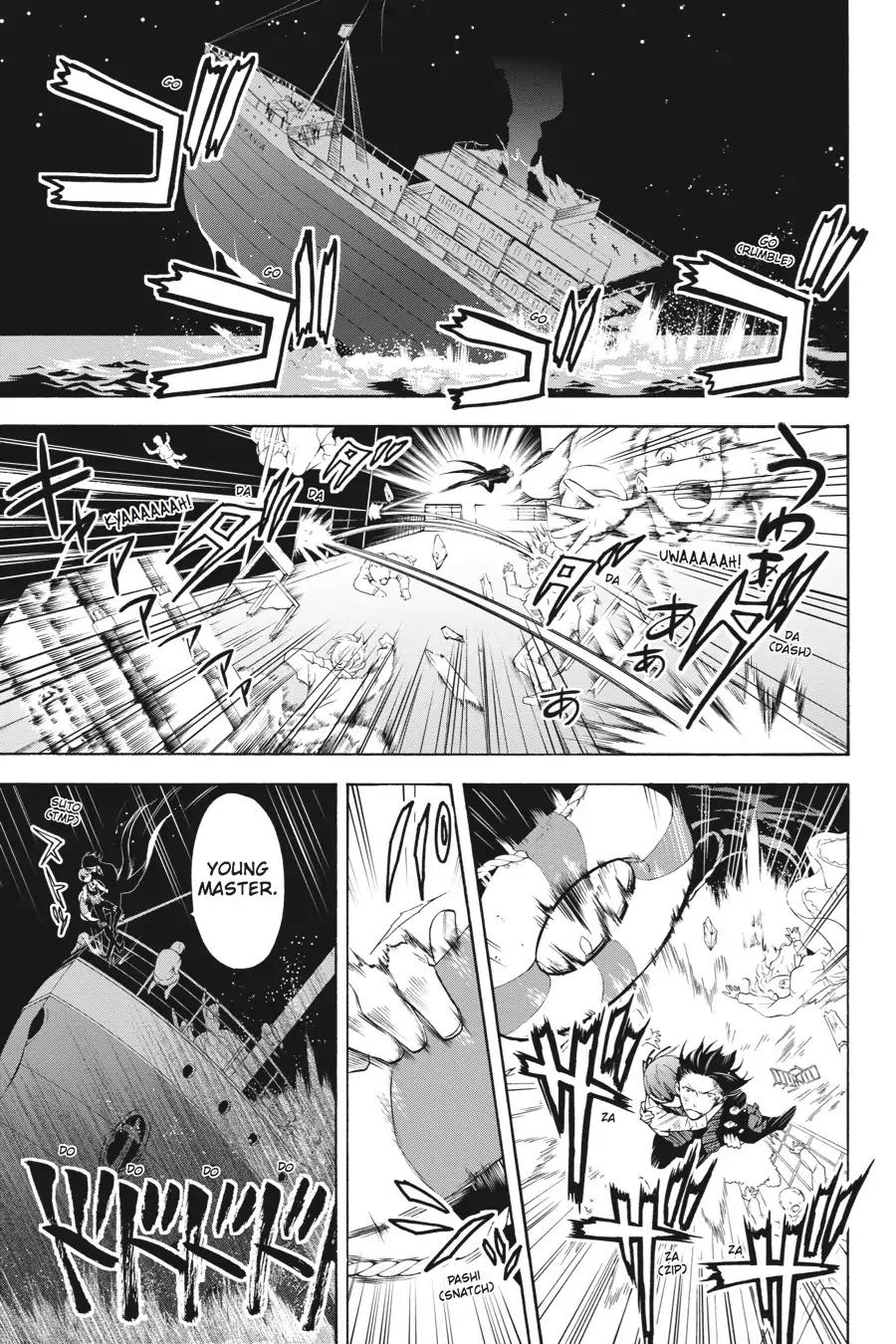 Kuroshitsuji Chapter 65 page 5 - Chapter 65: In the afternoon: The Butler, Fighting Valiantly