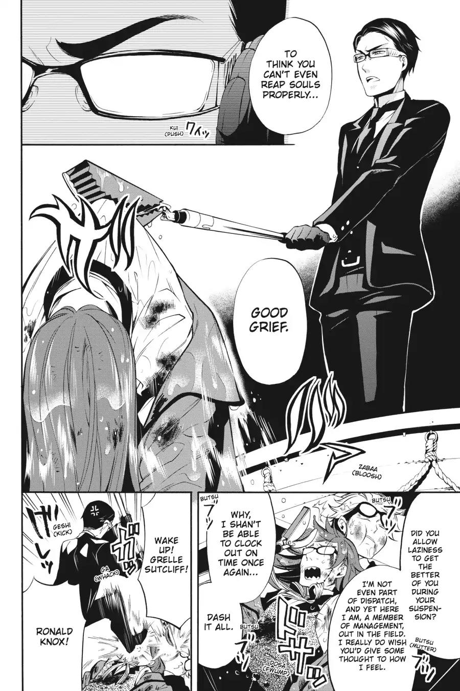 Kuroshitsuji Chapter 65 page 8 - Chapter 65: In the afternoon: The Butler, Fighting Valiantly