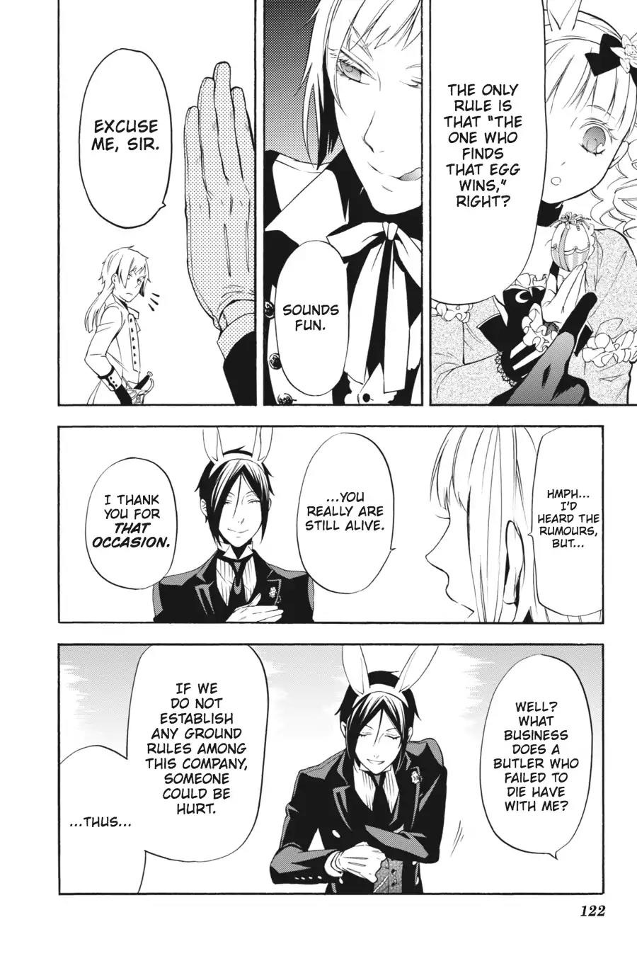 Kuroshitsuji Chapter 66 page 12 - Chapter 66: At night: The Butler, Frenzied
