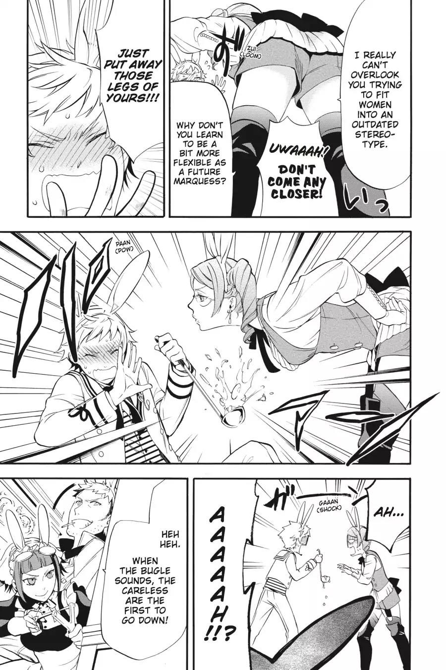 Kuroshitsuji Chapter 66 page 17 - Chapter 66: At night: The Butler, Frenzied