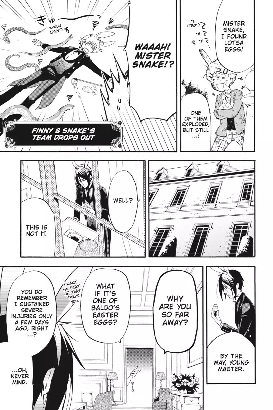 Kuroshitsuji Chapter 66 page 23 - Chapter 66: At night: The Butler, Frenzied