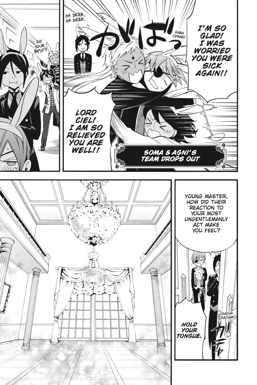 Kuroshitsuji Chapter 66 page 27 - Chapter 66: At night: The Butler, Frenzied