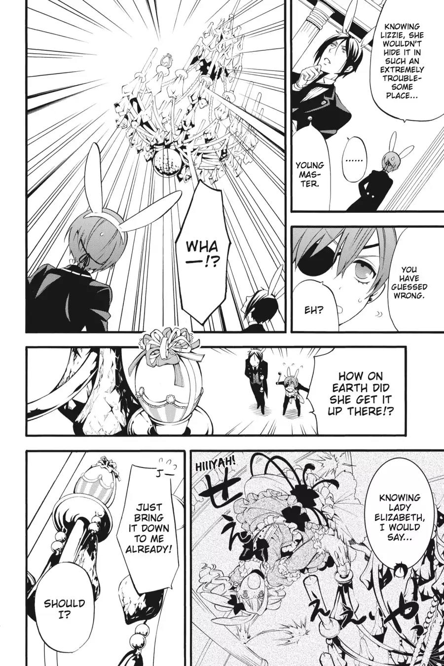 Kuroshitsuji Chapter 66 page 28 - Chapter 66: At night: The Butler, Frenzied