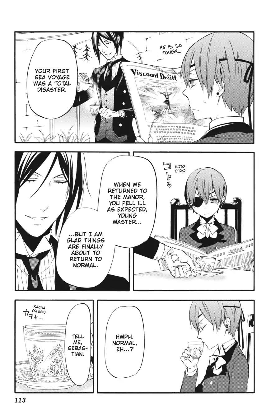 Kuroshitsuji Chapter 66 page 3 - Chapter 66: At night: The Butler, Frenzied