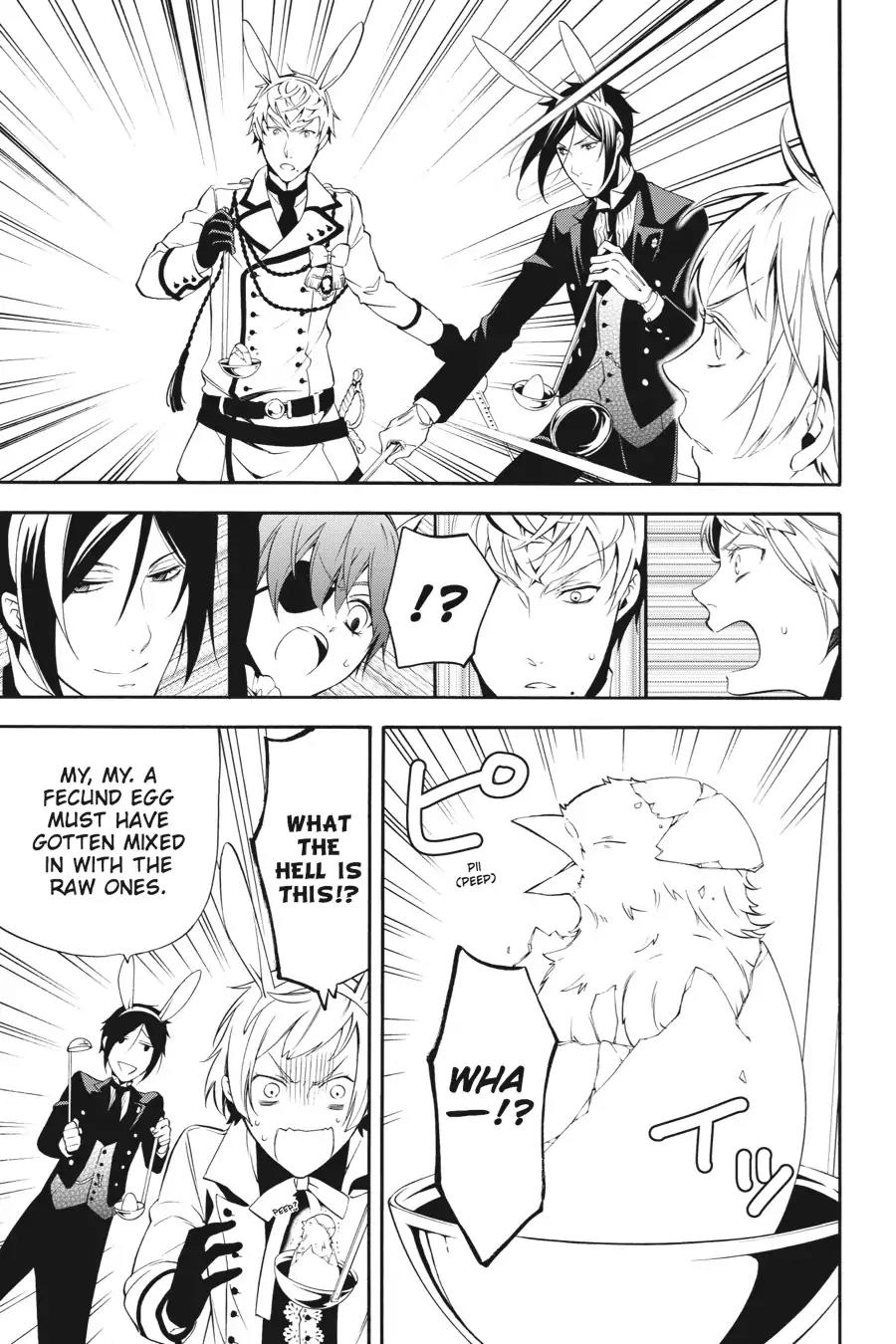 Kuroshitsuji Chapter 66 page 35 - Chapter 66: At night: The Butler, Frenzied
