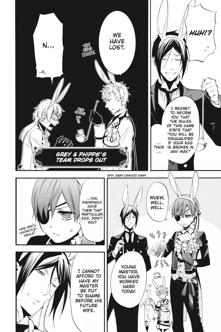 Kuroshitsuji Chapter 66 page 36 - Chapter 66: At night: The Butler, Frenzied