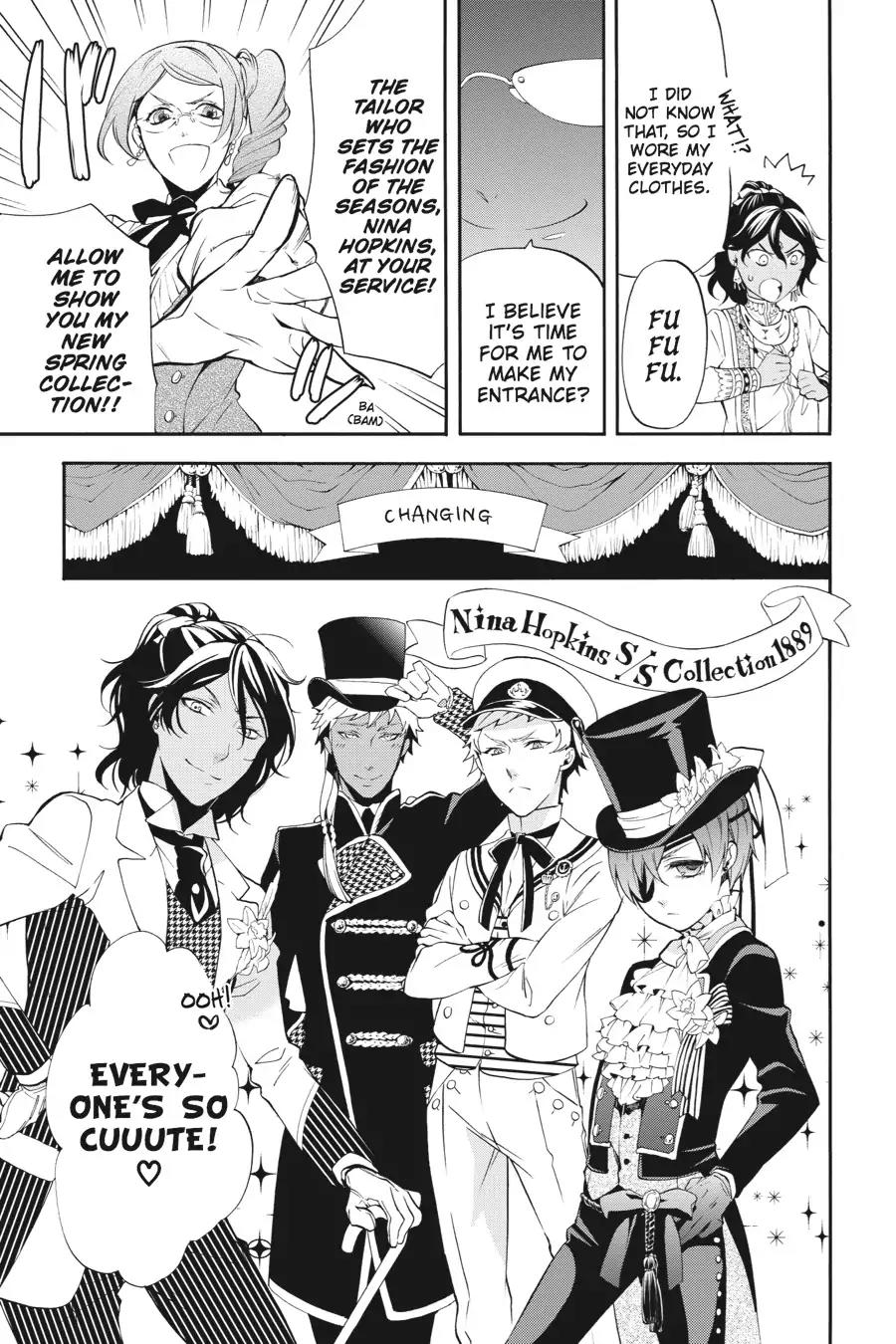 Kuroshitsuji Chapter 66 page 7 - Chapter 66: At night: The Butler, Frenzied