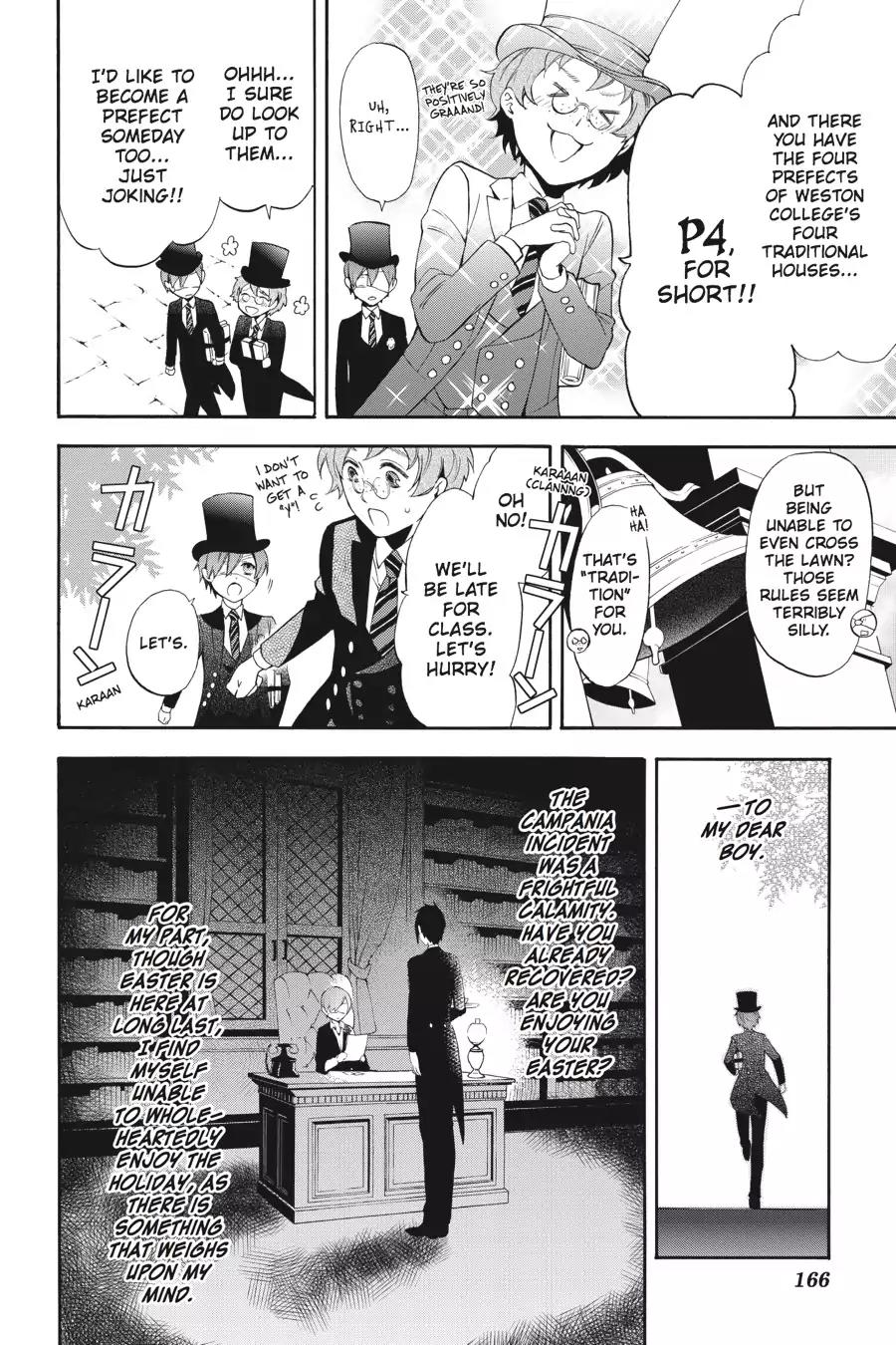 Kuroshitsuji Chapter 67 page 14 - Chapter 67: At midnight: The Butler, At School