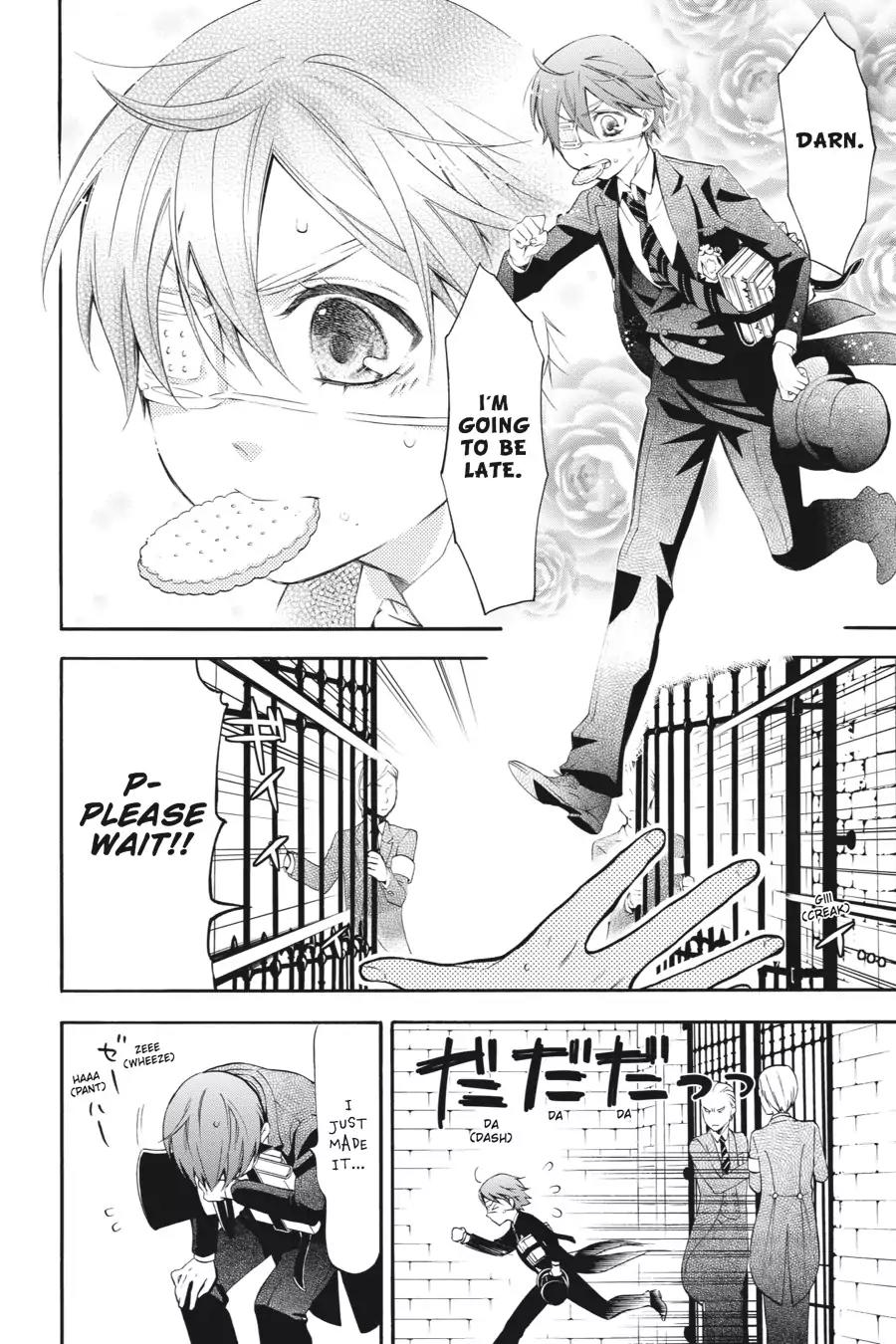 Kuroshitsuji Chapter 67 page 2 - Chapter 67: At midnight: The Butler, At School