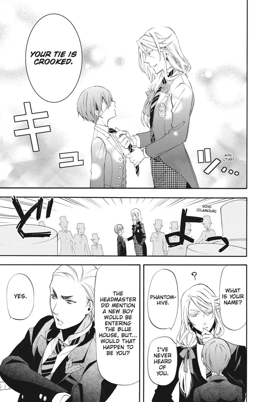 Kuroshitsuji Chapter 67 page 9 - Chapter 67: At midnight: The Butler, At School