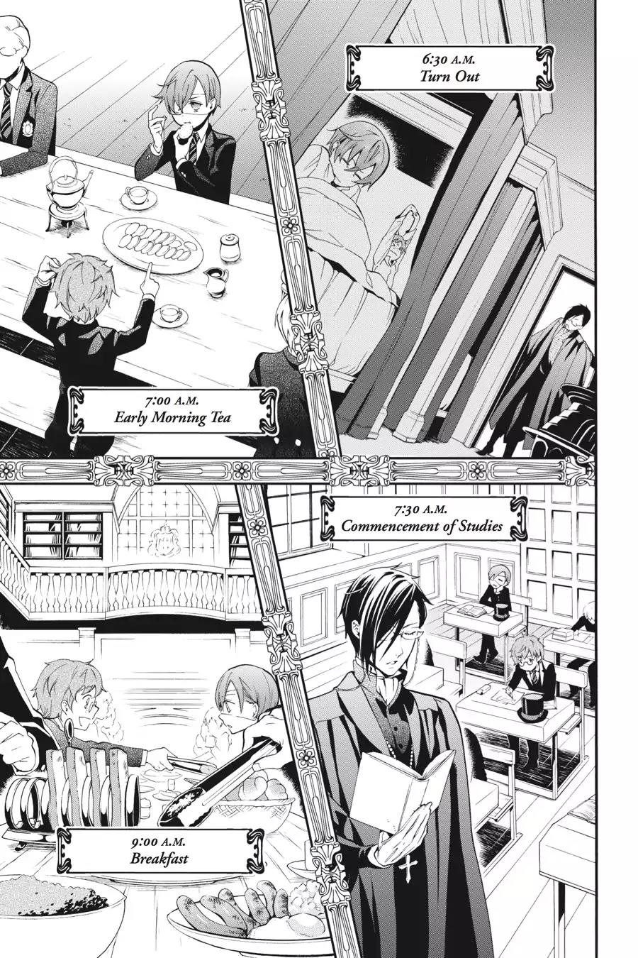 Kuroshitsuji Chapter 68 page 16 - Chapter 68: In the morning: The Butler, Tidying Up
