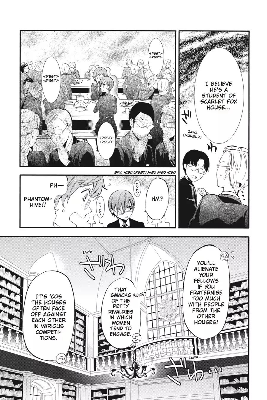 Kuroshitsuji Chapter 68 page 20 - Chapter 68: In the morning: The Butler, Tidying Up