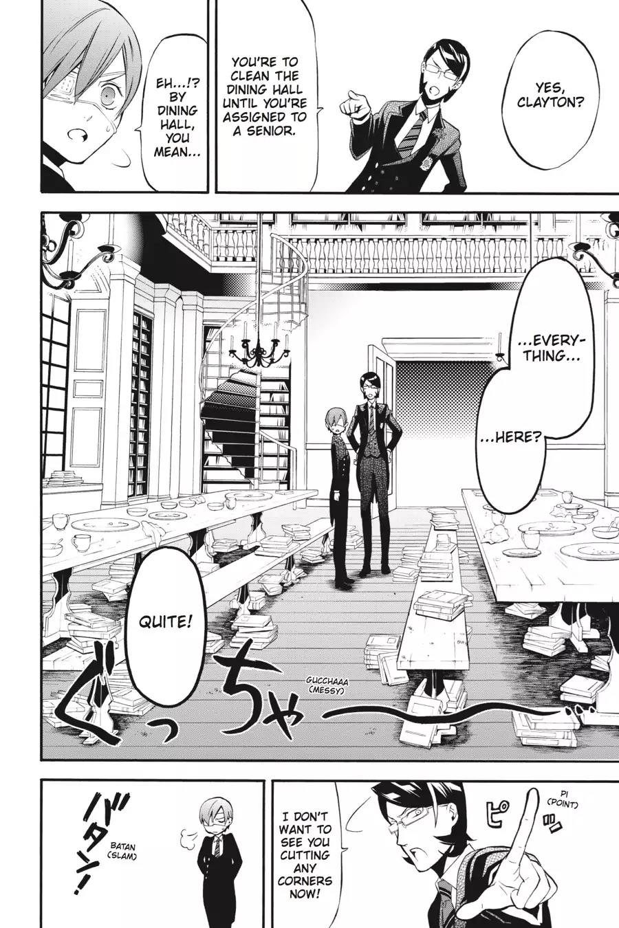 Kuroshitsuji Chapter 68 page 23 - Chapter 68: In the morning: The Butler, Tidying Up