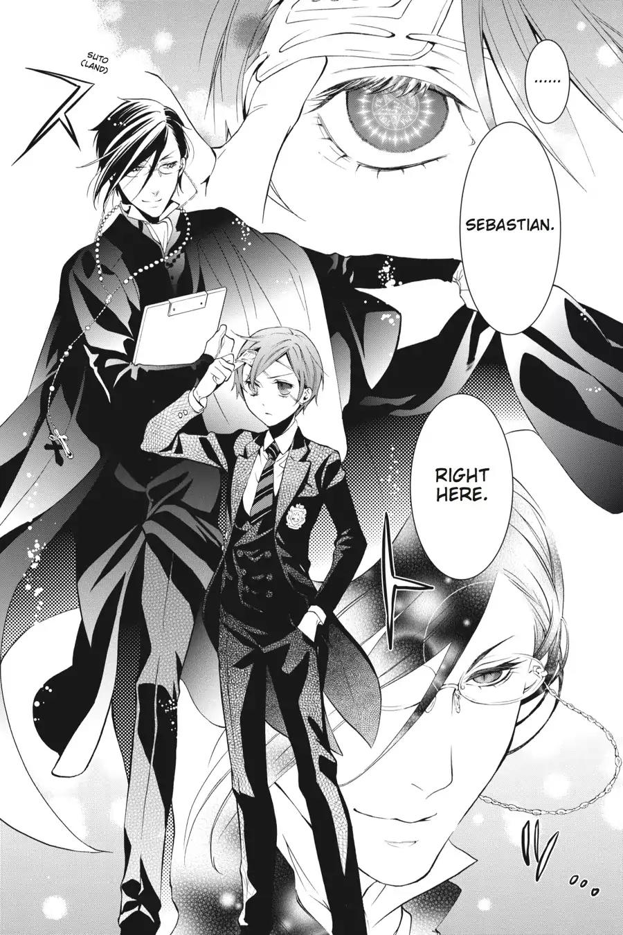Kuroshitsuji Chapter 68 page 24 - Chapter 68: In the morning: The Butler, Tidying Up