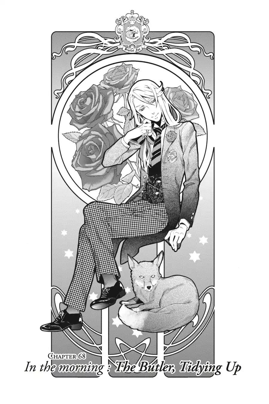 Kuroshitsuji Chapter 68 page 4 - Chapter 68: In the morning: The Butler, Tidying Up