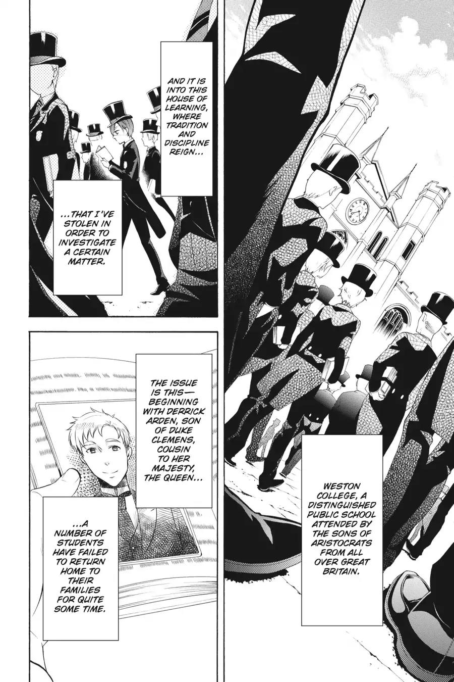 Kuroshitsuji Chapter 68 page 5 - Chapter 68: In the morning: The Butler, Tidying Up