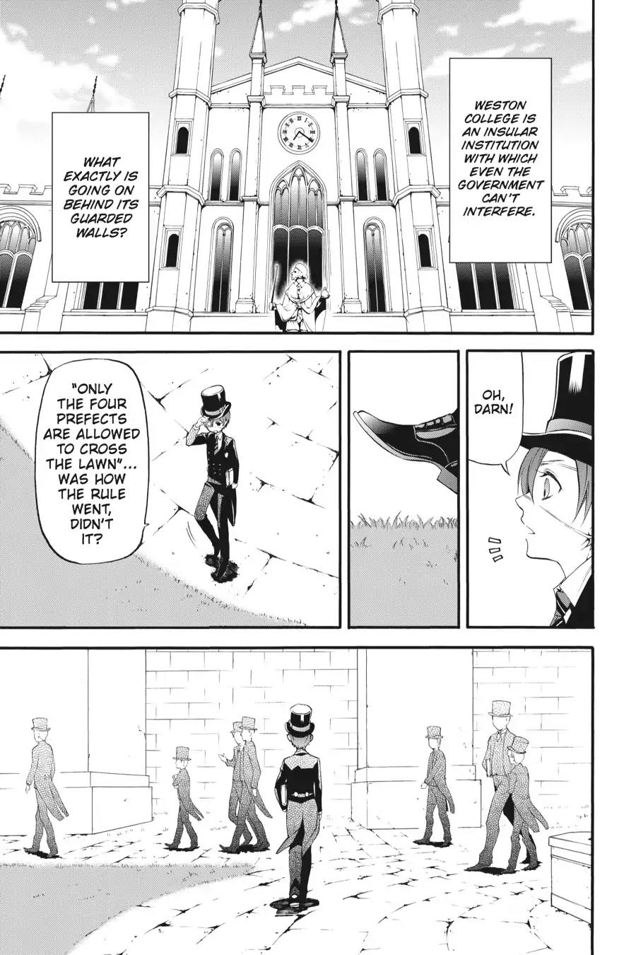 Kuroshitsuji Chapter 68 page 6 - Chapter 68: In the morning: The Butler, Tidying Up