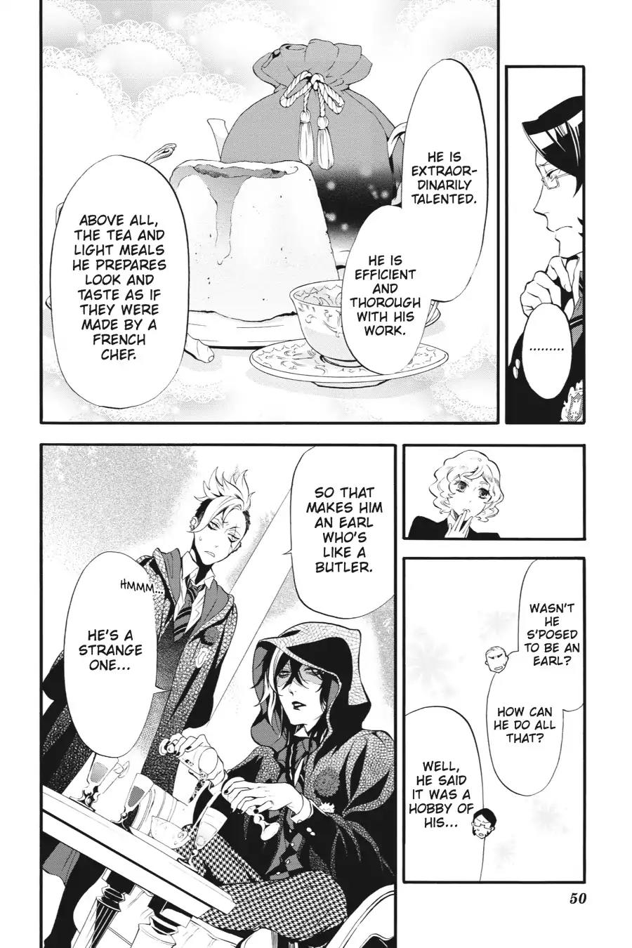 Kuroshitsuji Chapter 69 page 14 - Chapter 69: At noon: The Butler, In Disguise