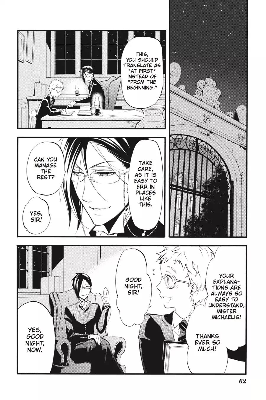 Kuroshitsuji Chapter 69 page 26 - Chapter 69: At noon: The Butler, In Disguise