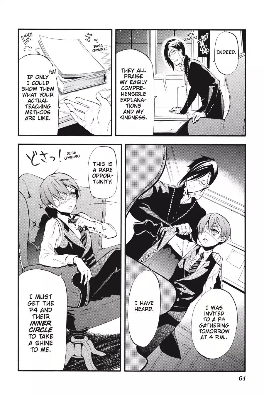 Kuroshitsuji Chapter 69 page 28 - Chapter 69: At noon: The Butler, In Disguise