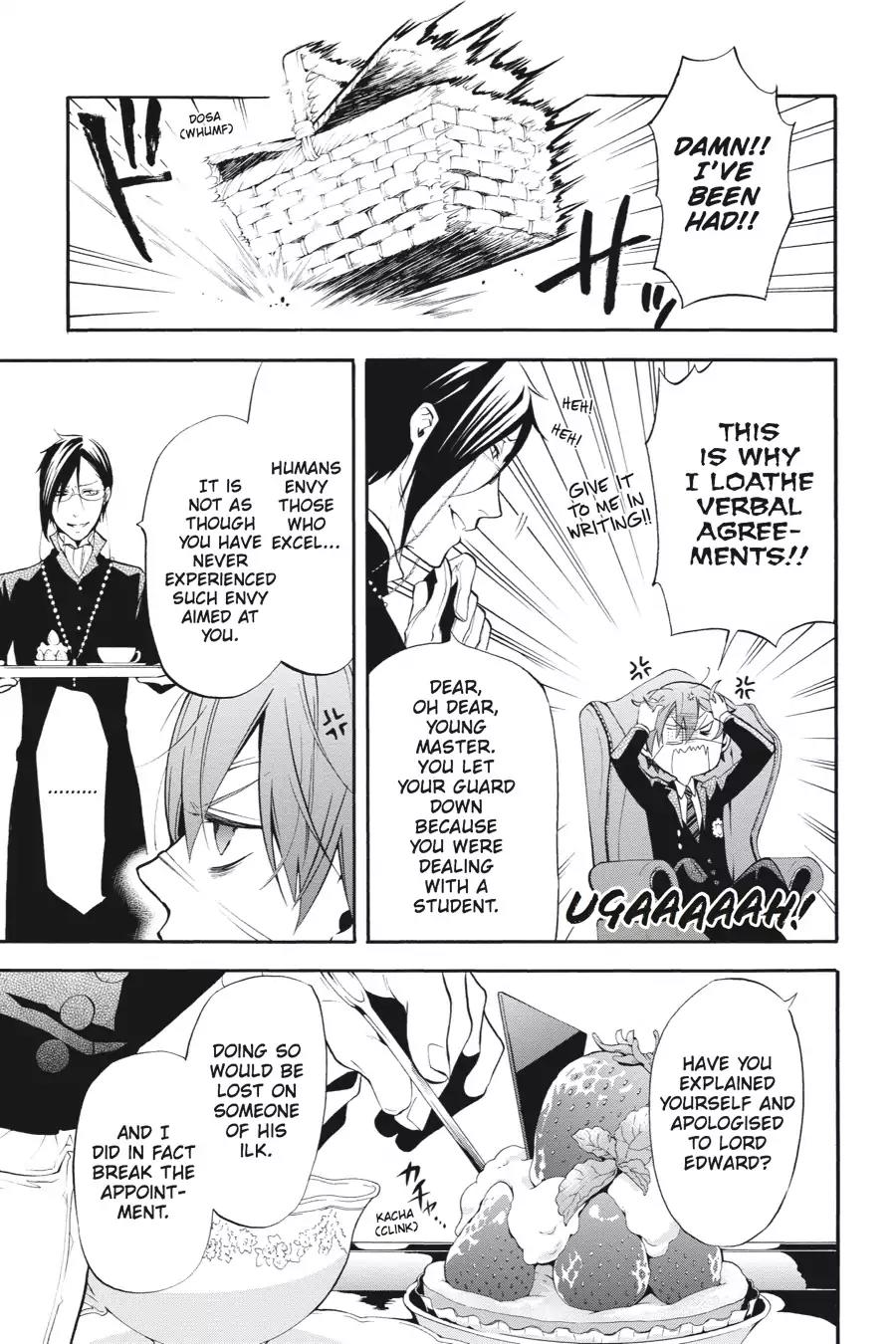 Kuroshitsuji Chapter 69 page 35 - Chapter 69: At noon: The Butler, In Disguise