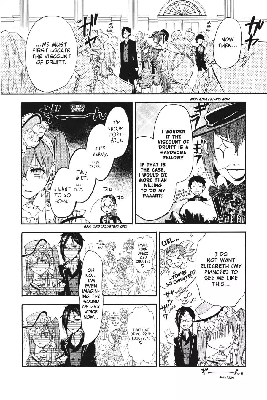 Kuroshitsuji Chapter 7 page 10 - Chapter 7: In the afternoon: The Butler, Capricious