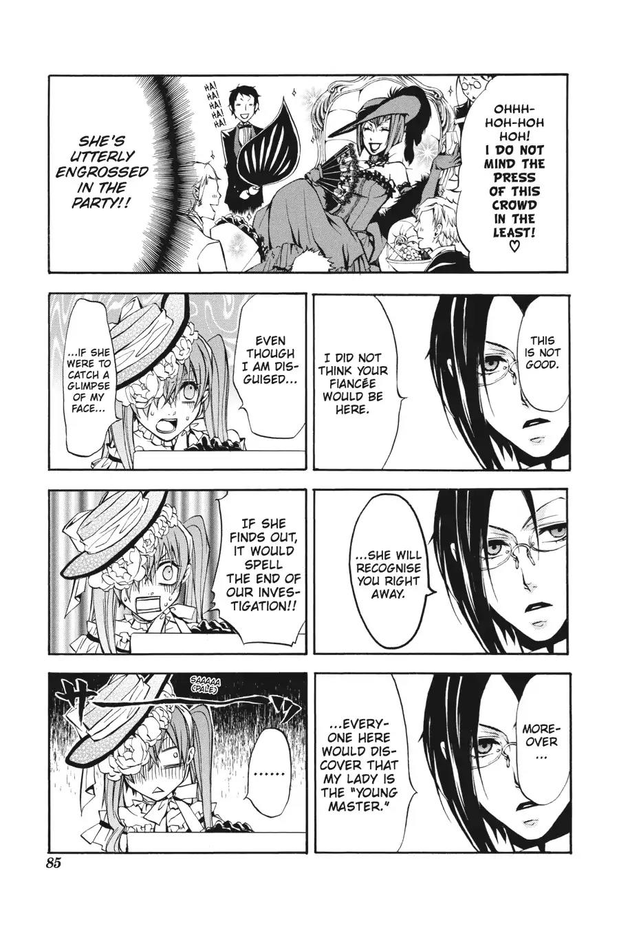 Kuroshitsuji Chapter 7 page 13 - Chapter 7: In the afternoon: The Butler, Capricious