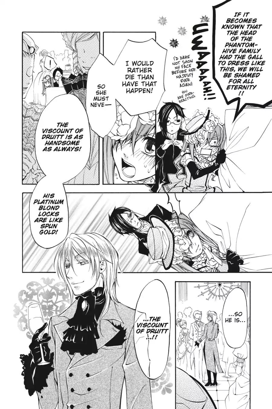Kuroshitsuji Chapter 7 page 14 - Chapter 7: In the afternoon: The Butler, Capricious