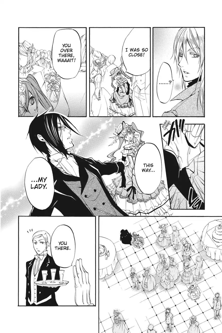 Kuroshitsuji Chapter 7 page 16 - Chapter 7: In the afternoon: The Butler, Capricious