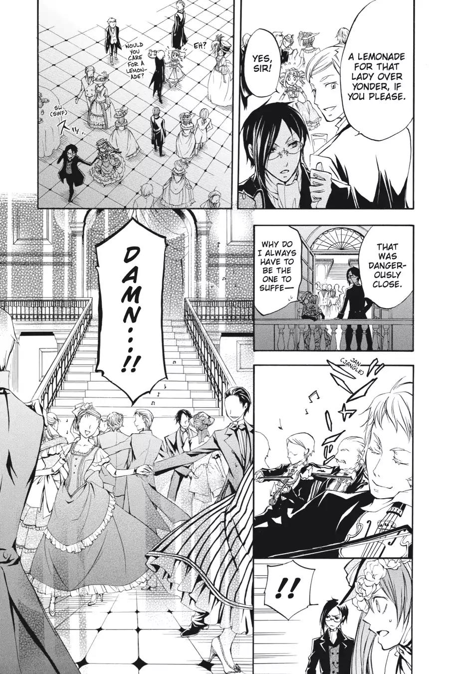 Kuroshitsuji Chapter 7 page 17 - Chapter 7: In the afternoon: The Butler, Capricious