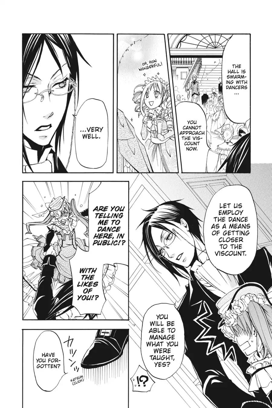 Kuroshitsuji Chapter 7 page 18 - Chapter 7: In the afternoon: The Butler, Capricious
