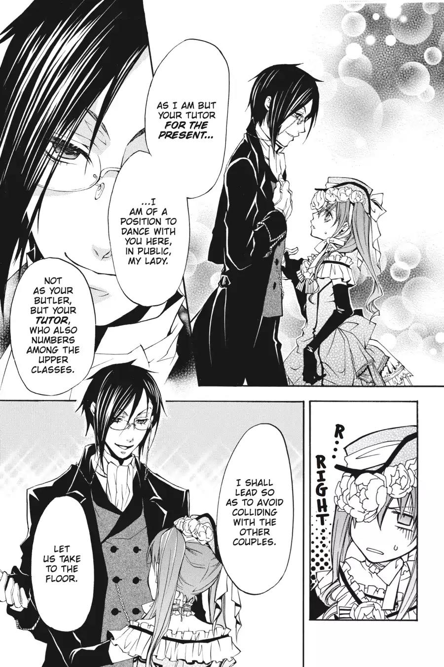 Kuroshitsuji Chapter 7 page 19 - Chapter 7: In the afternoon: The Butler, Capricious