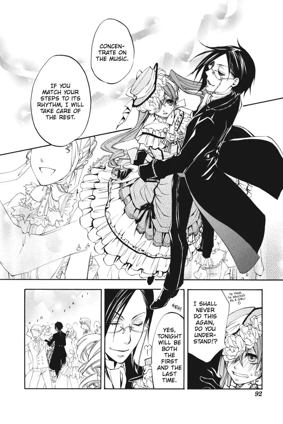 Kuroshitsuji Chapter 7 page 20 - Chapter 7: In the afternoon: The Butler, Capricious
