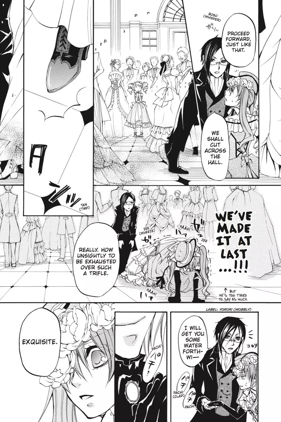 Kuroshitsuji Chapter 7 page 21 - Chapter 7: In the afternoon: The Butler, Capricious