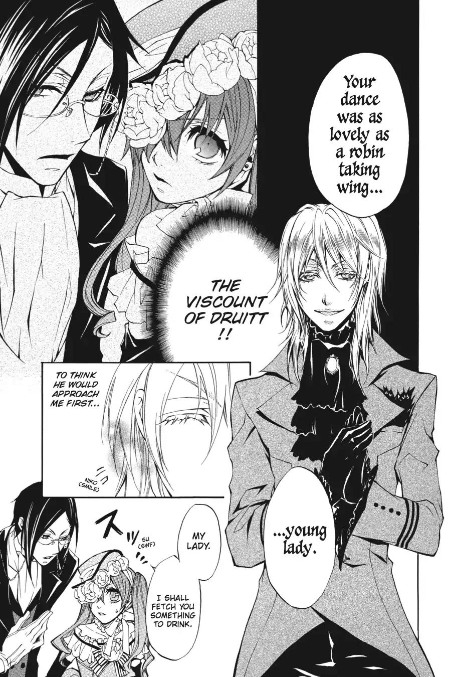 Kuroshitsuji Chapter 7 page 22 - Chapter 7: In the afternoon: The Butler, Capricious