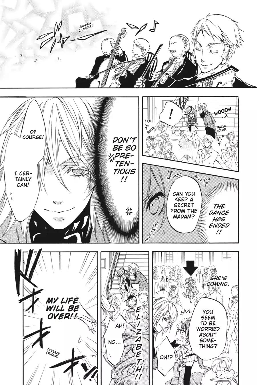 Kuroshitsuji Chapter 7 page 27 - Chapter 7: In the afternoon: The Butler, Capricious