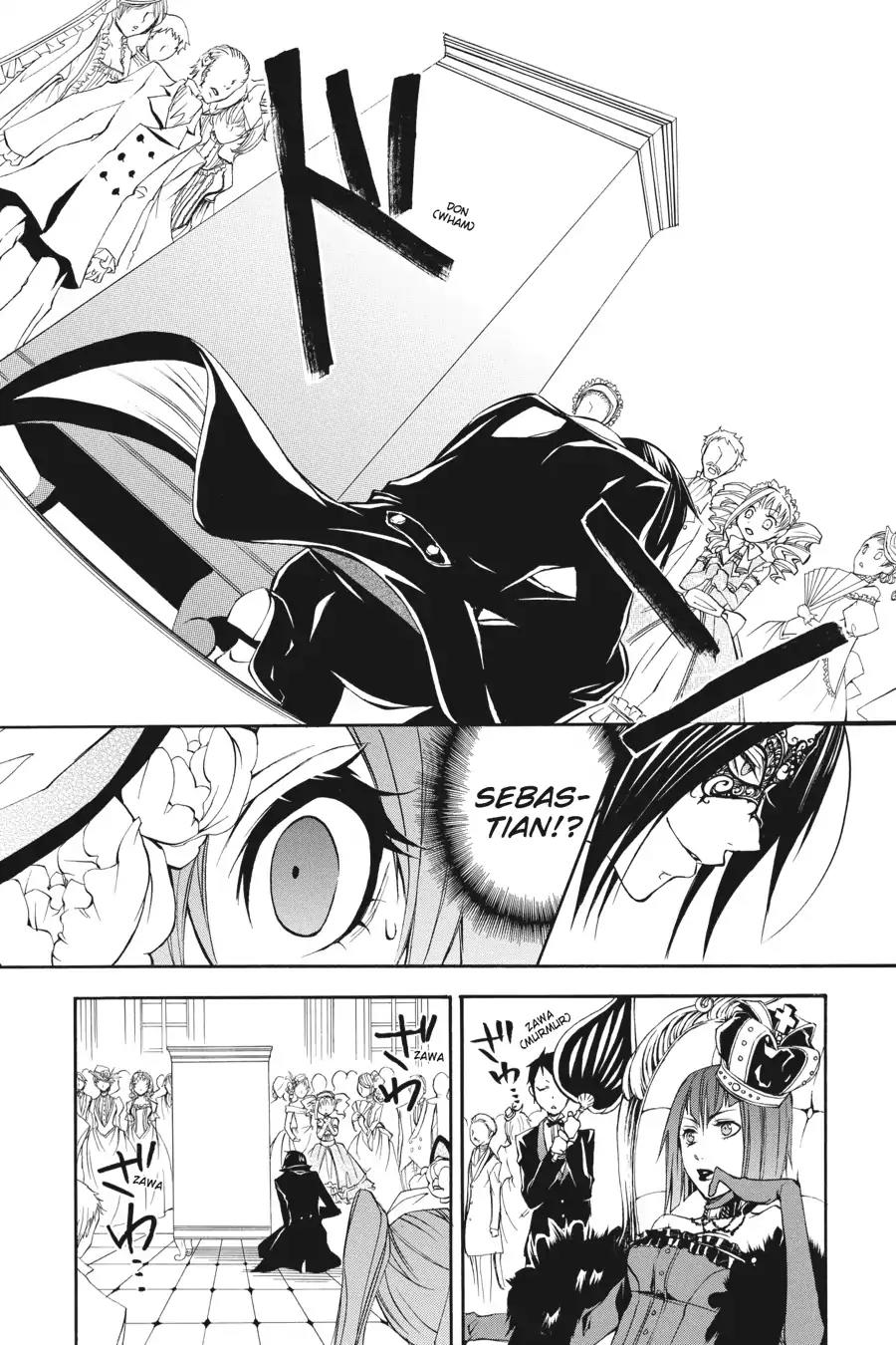 Kuroshitsuji Chapter 7 page 28 - Chapter 7: In the afternoon: The Butler, Capricious
