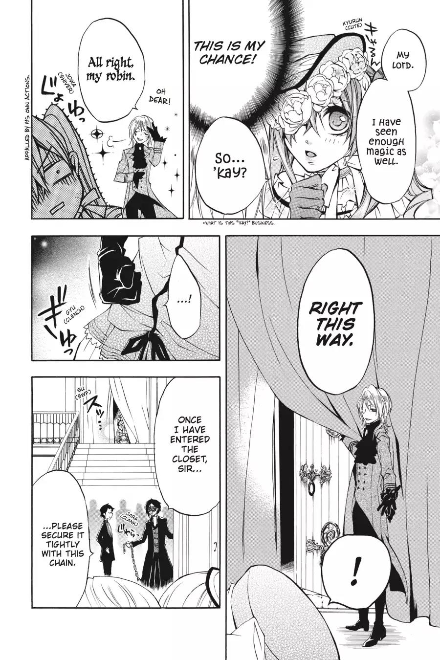 Kuroshitsuji Chapter 7 page 30 - Chapter 7: In the afternoon: The Butler, Capricious
