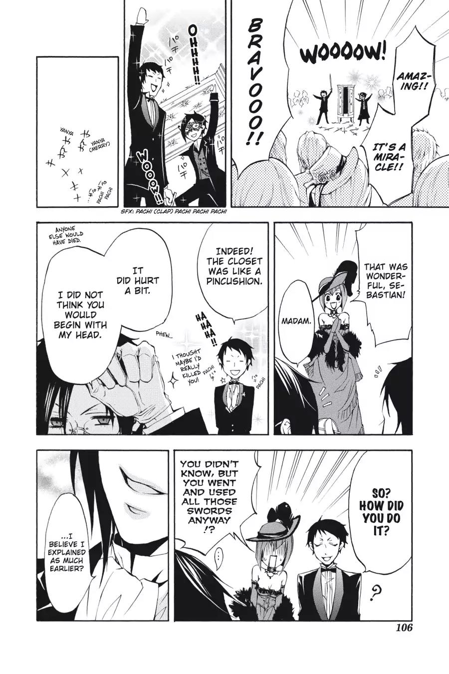 Kuroshitsuji Chapter 7 page 34 - Chapter 7: In the afternoon: The Butler, Capricious