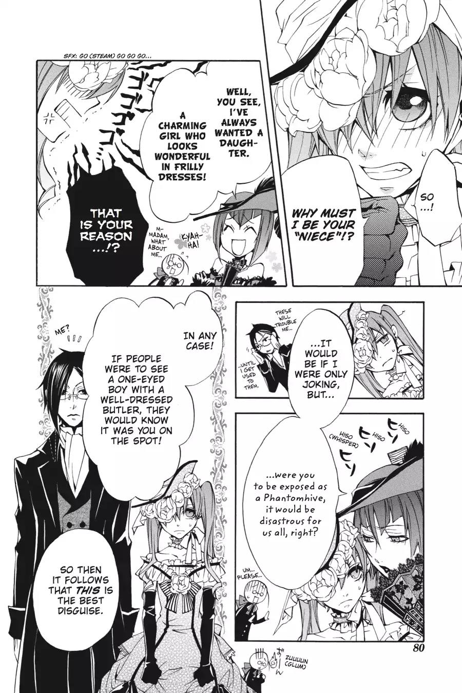 Kuroshitsuji Chapter 7 page 8 - Chapter 7: In the afternoon: The Butler, Capricious