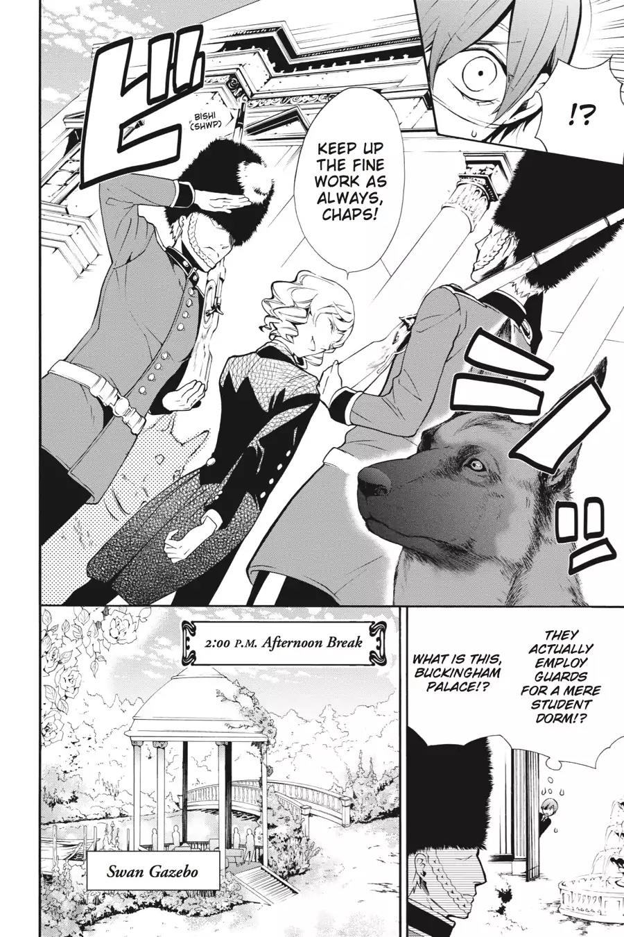 Kuroshitsuji Chapter 70 page 10 - Chapter 70: In the afternoon: The Butler, Guiding