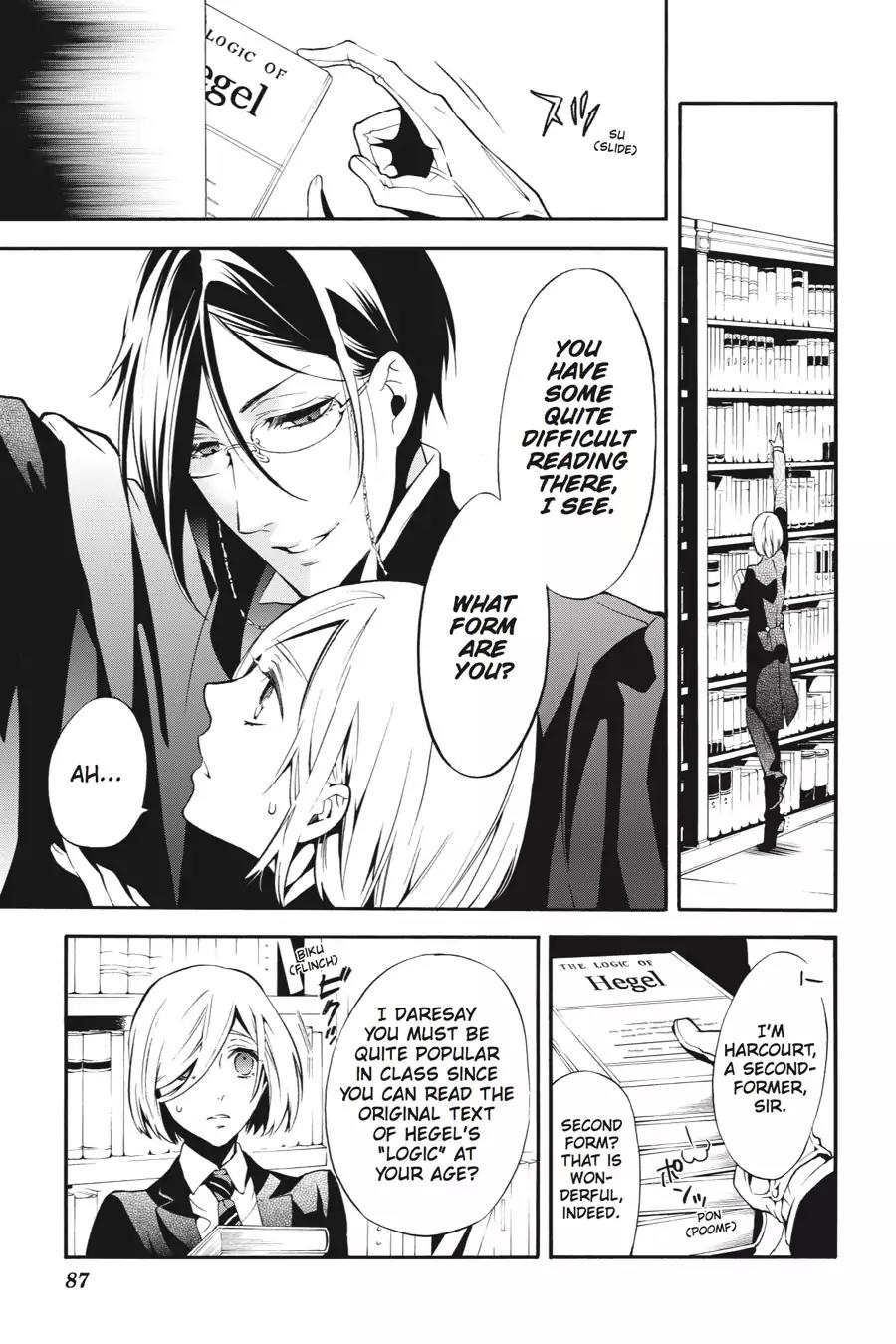 Kuroshitsuji Chapter 70 page 13 - Chapter 70: In the afternoon: The Butler, Guiding