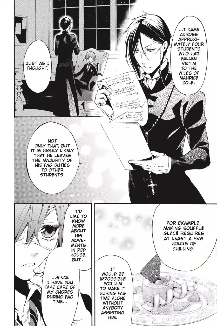 Kuroshitsuji Chapter 70 page 16 - Chapter 70: In the afternoon: The Butler, Guiding