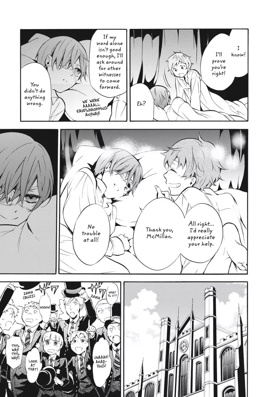 Kuroshitsuji Chapter 70 page 21 - Chapter 70: In the afternoon: The Butler, Guiding