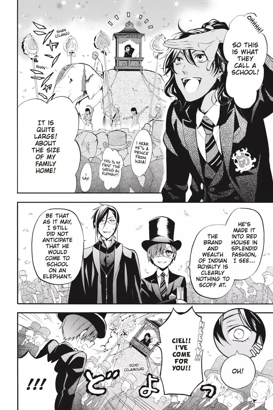 Kuroshitsuji Chapter 70 page 24 - Chapter 70: In the afternoon: The Butler, Guiding